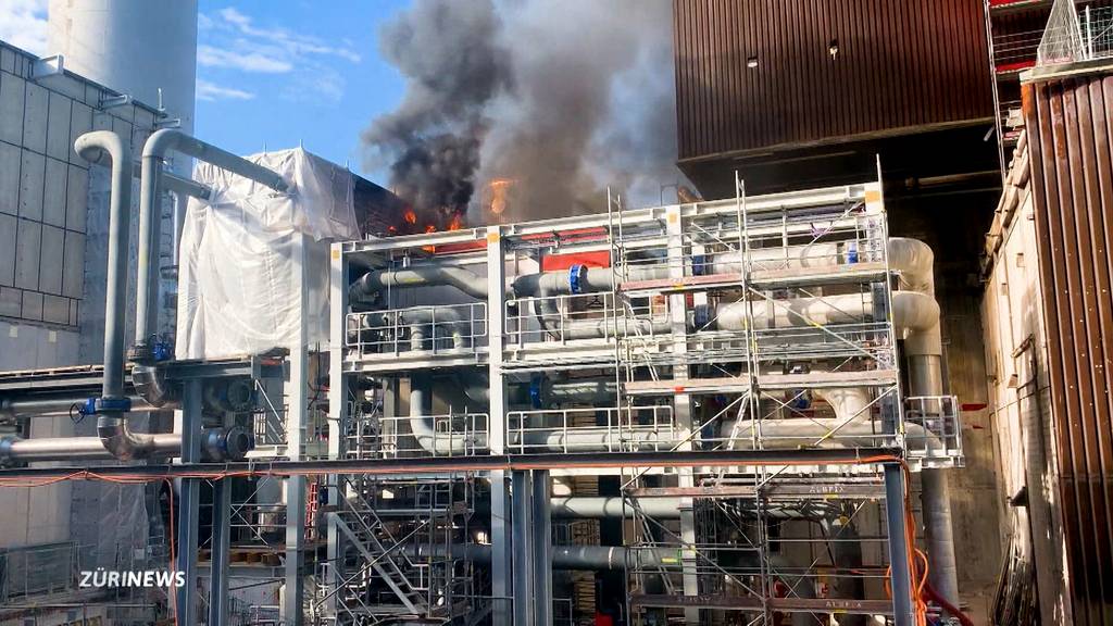 Die Verbrennungsanlage Josefstrasse stand in Flammen