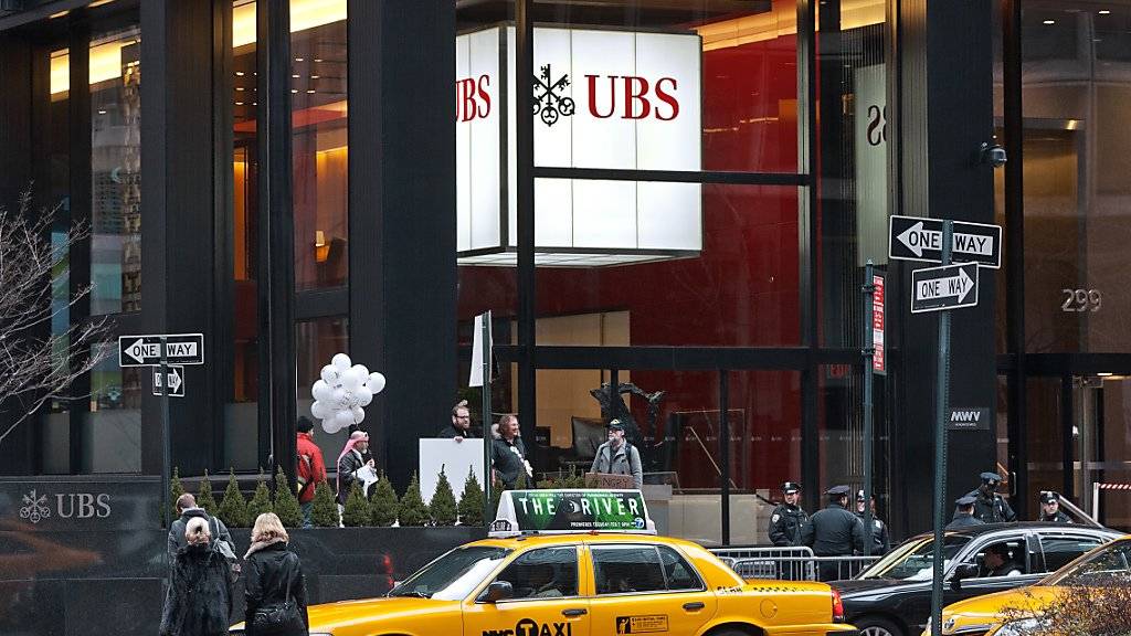 Die UBS-Filiale an der Park Avenue in New York. (Archivbild)