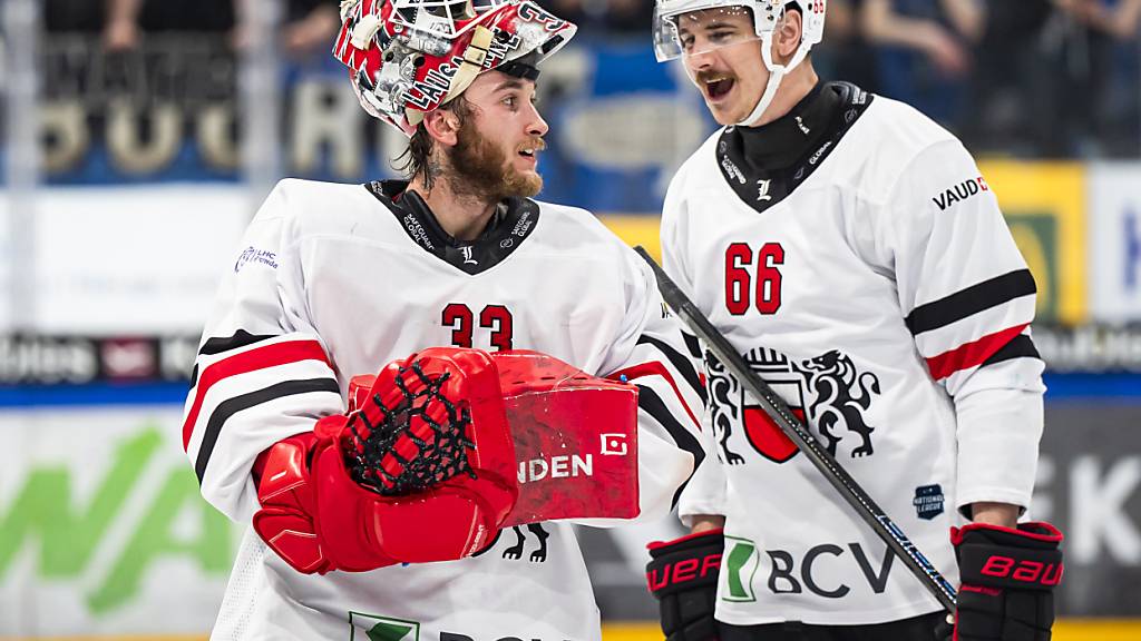 Jung-Goalie Kevin Pasche hext Lausanne ins Spiel 7