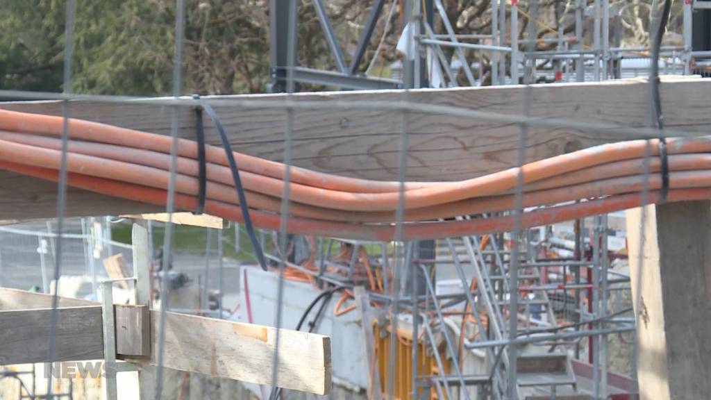 UNIA blockiert Baustelle in Freiburg