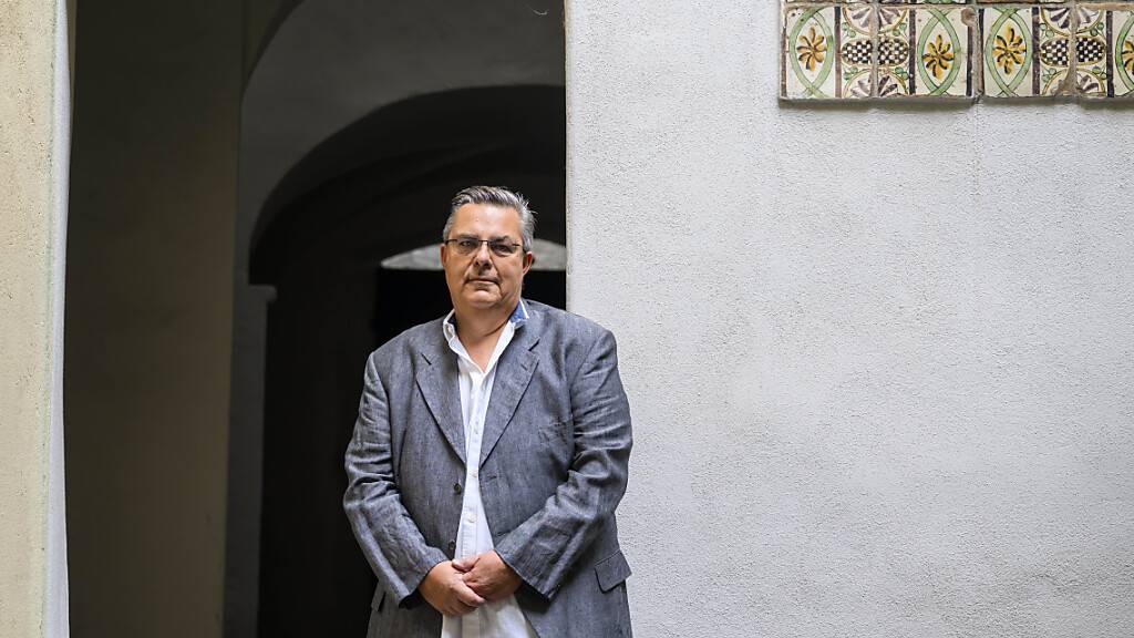 Der Direktor des Filmachivs Cinémathèque suisse, Frédéric Maire, am Filmfestival in Locarno.