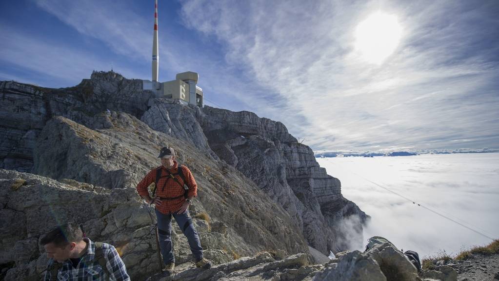 Der Säntis ist der höchste Berg im Alpstein. (Archiv)