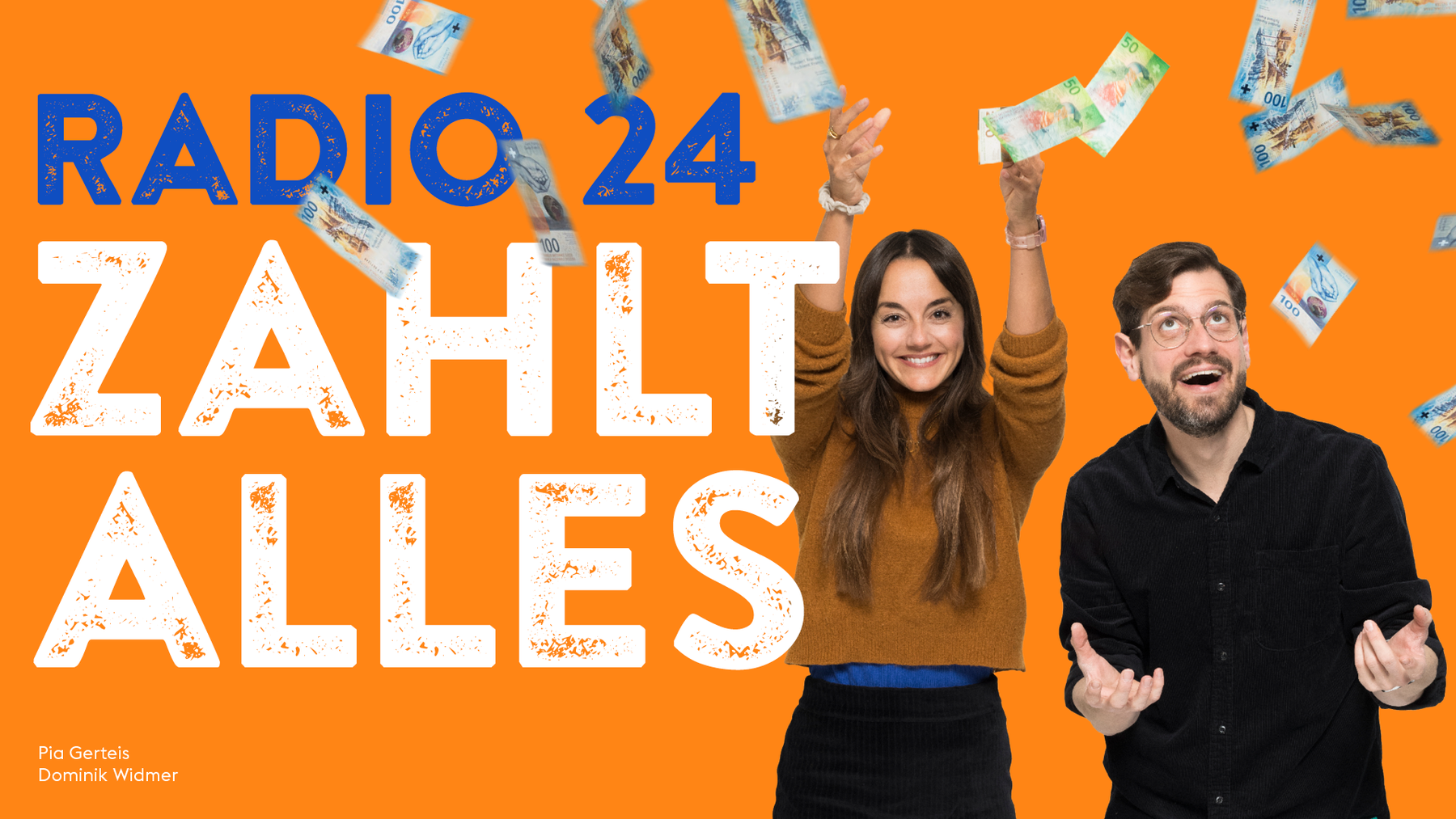 Radio 24 zahlt deine Wunschbeträge – direkt auf dein Konto.