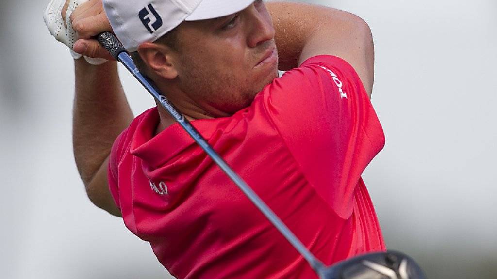 Justin Thomas ist mit 23 Jahren der jüngste Golfer, dem auf der US-Tour eine 59er Runde gelang