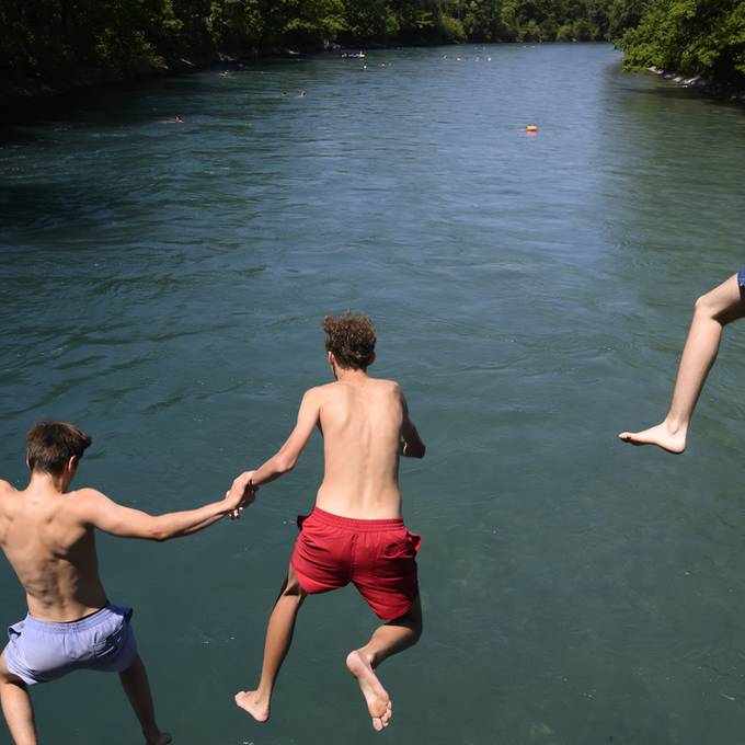 Endlich: Die Aare knackt in Bern die 20-Grad-Marke