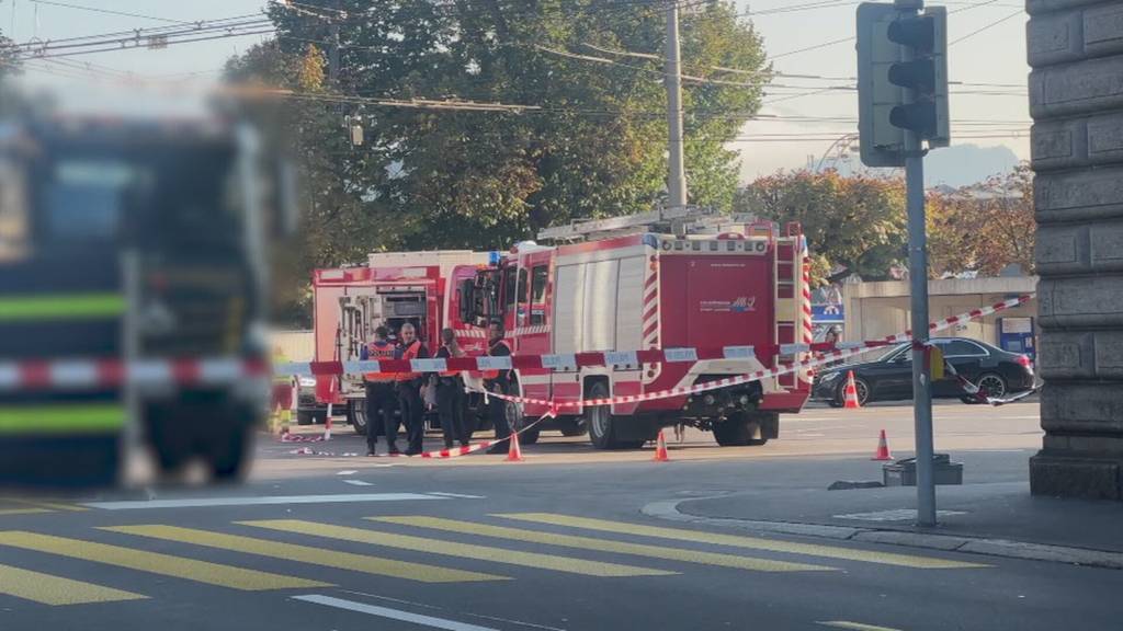 Schwerer Unfall in der Stadt Luzern