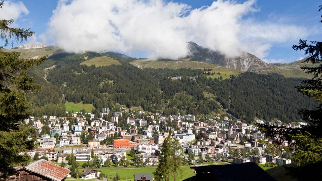 Die Ferienstadt Davos ist beliebt bei jüdischen Gästen. Sporadisch kommt es zu antisemitischen Vorfällen. (Archivbild)