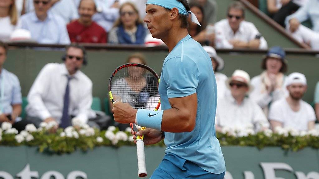 Rafael Nadal war in Paris einmal mehr nicht zu stoppen