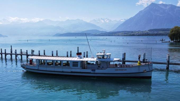 MS Oberhofen sticht ab dem Wochenende wieder in den Thunersee