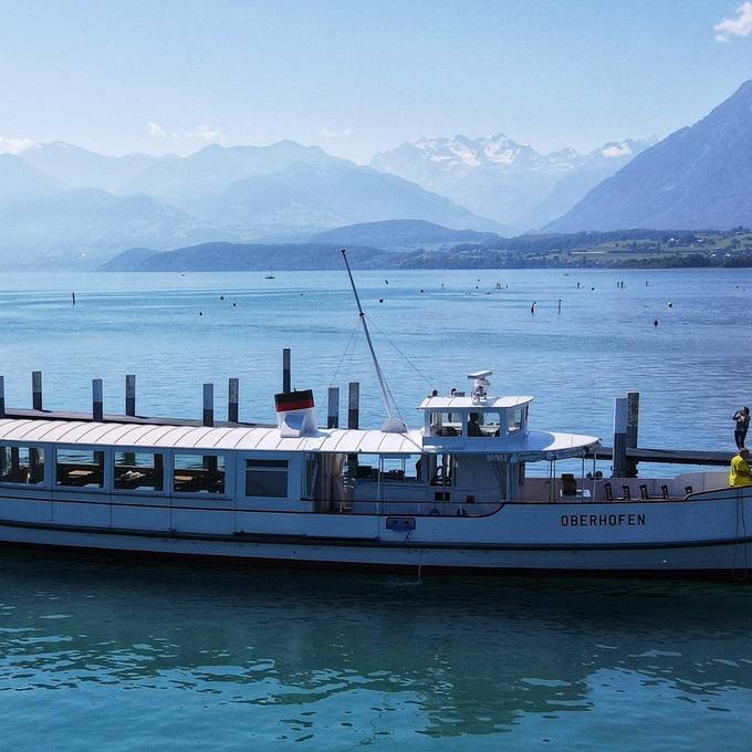 MS Oberhofen sticht ab dem Wochenende wieder in den Thunersee