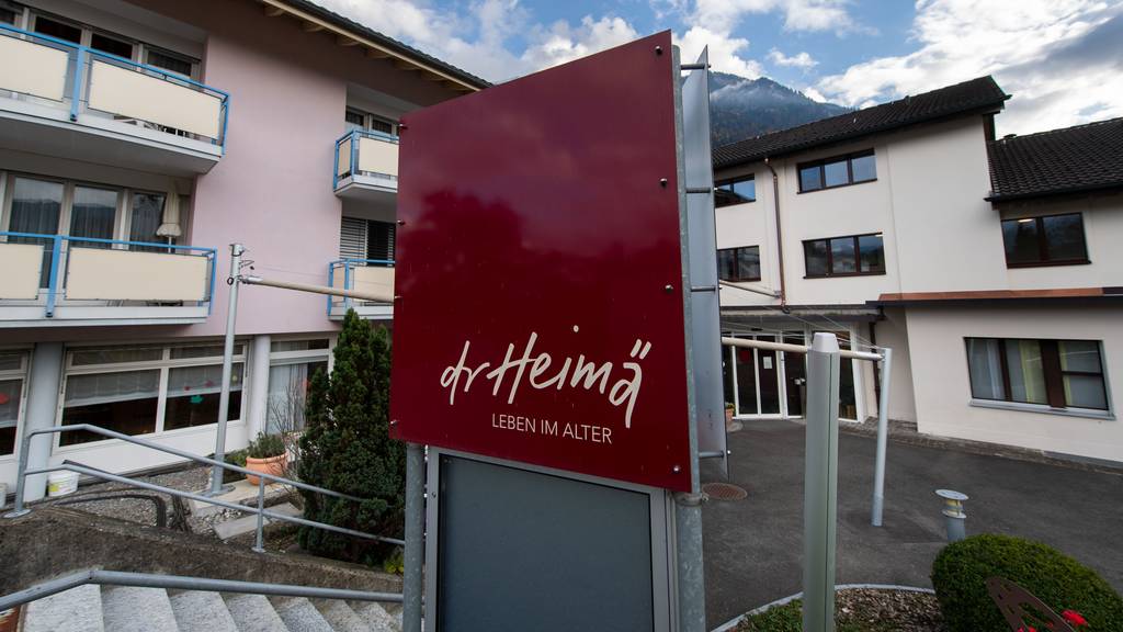 Das Altersheim «Dr Heimä» in Giswil fotografiert am 26. Oktober 2021