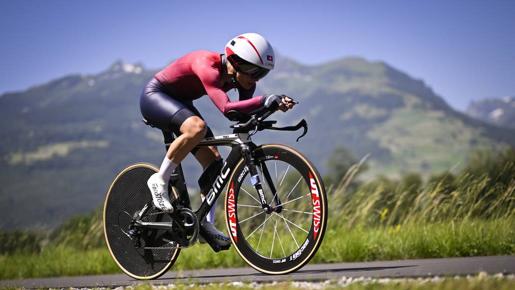 Lea Fuchs auf der Tour de Suisse der Frauen im Juni