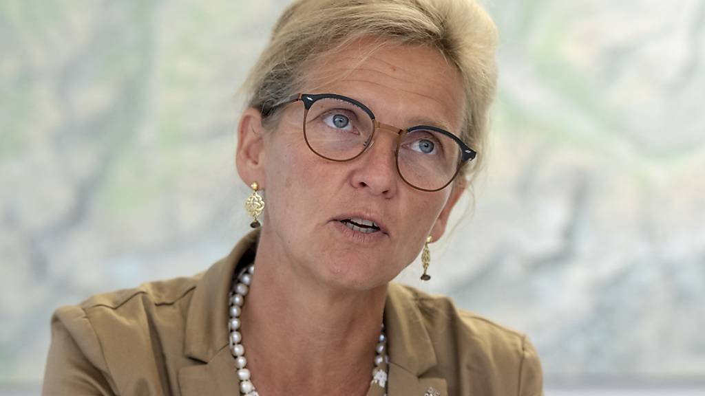 Die Nidwaldner Justizdirektorin Karin Kayser. (Archivaufnahme)