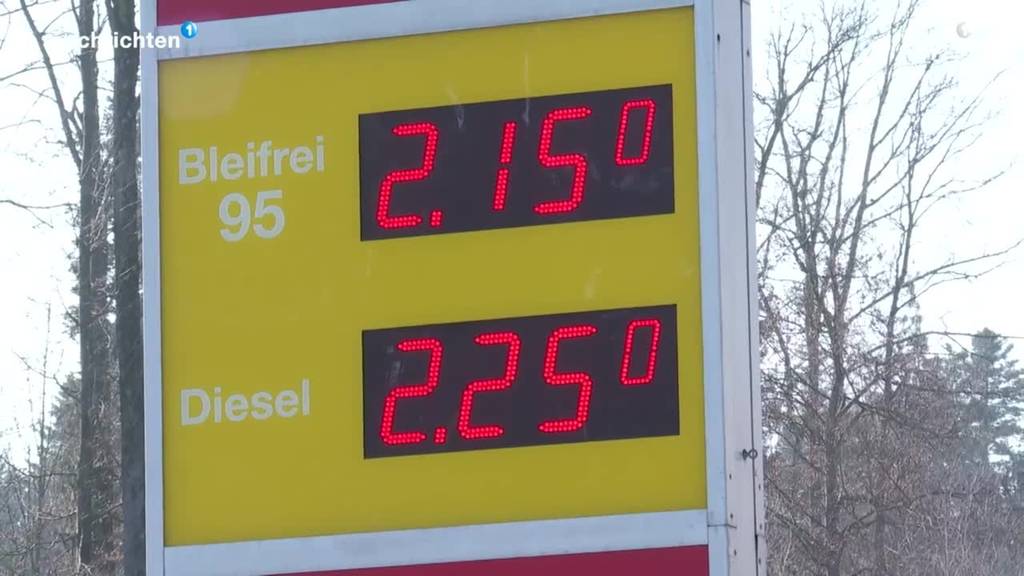 Benzinpreis steigt in der Schweizer auf Rekordhöhe