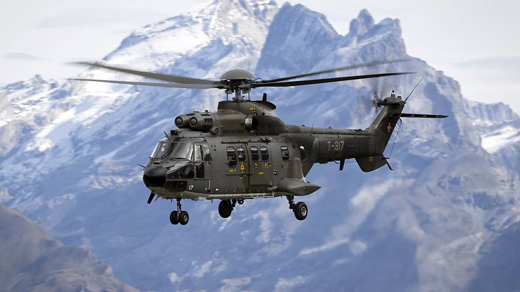 Die Besatzung eines Armee-Helikopters fand den dehydrierten Mann. (Archivbild)