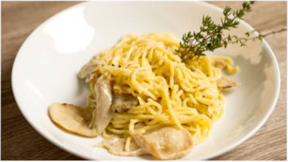 Tagliolini mit Steinpilzen von Petra