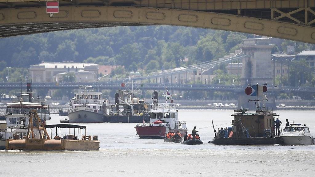 Eine Woche nach dem schweren Schiffsunglück auf der Donau in Budapest sind Rettungskräfte weiterhin auf der Suche nach Vermissten. (Archivbild)