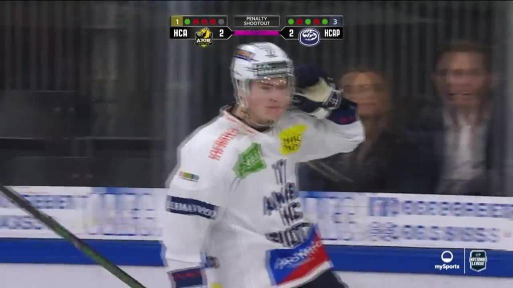 Ambri Piotta siegt gegen Ajoie mit 3:2 nach Penaltyschiessen