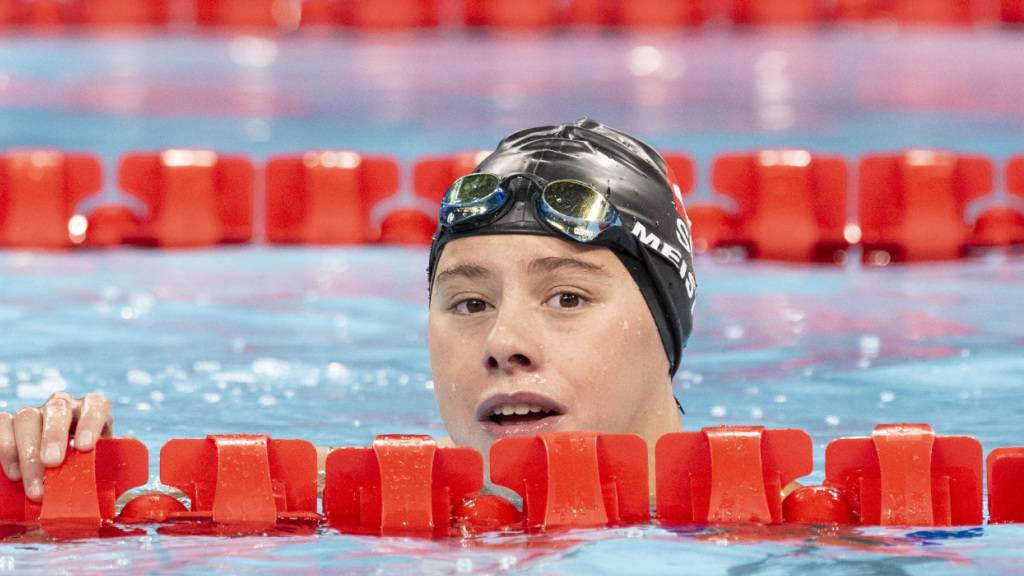 Nora Meister wird im Final über 100 m Rücken Fünfte