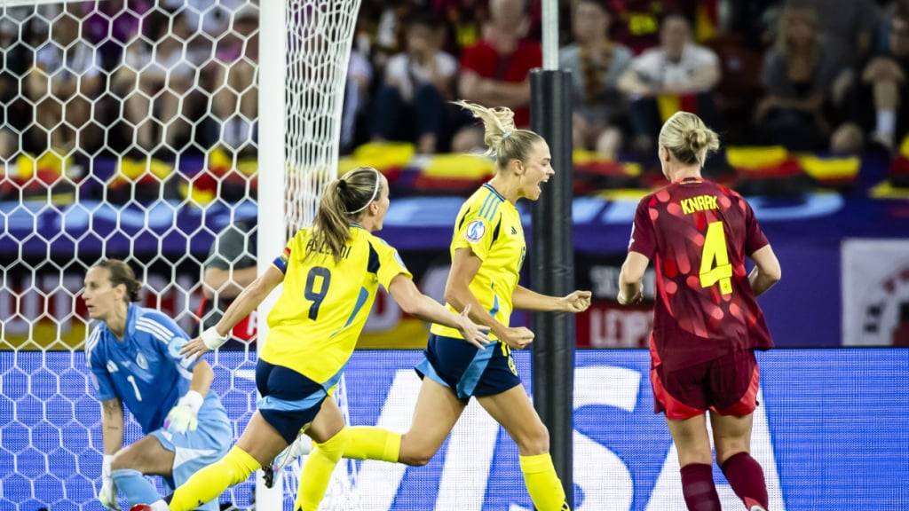 Schweden fügte den Deutschen die höchste EM-Niederlage der Geschichte zu