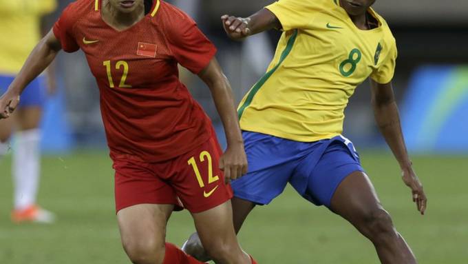 Klarer Sieg für Brasiliens Fussball-Frauen