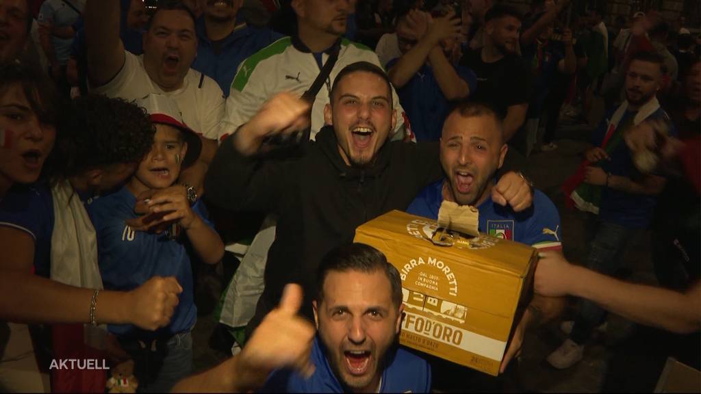 «It’s coming Rome»: So feiern Italien-Fans den EM-Titel