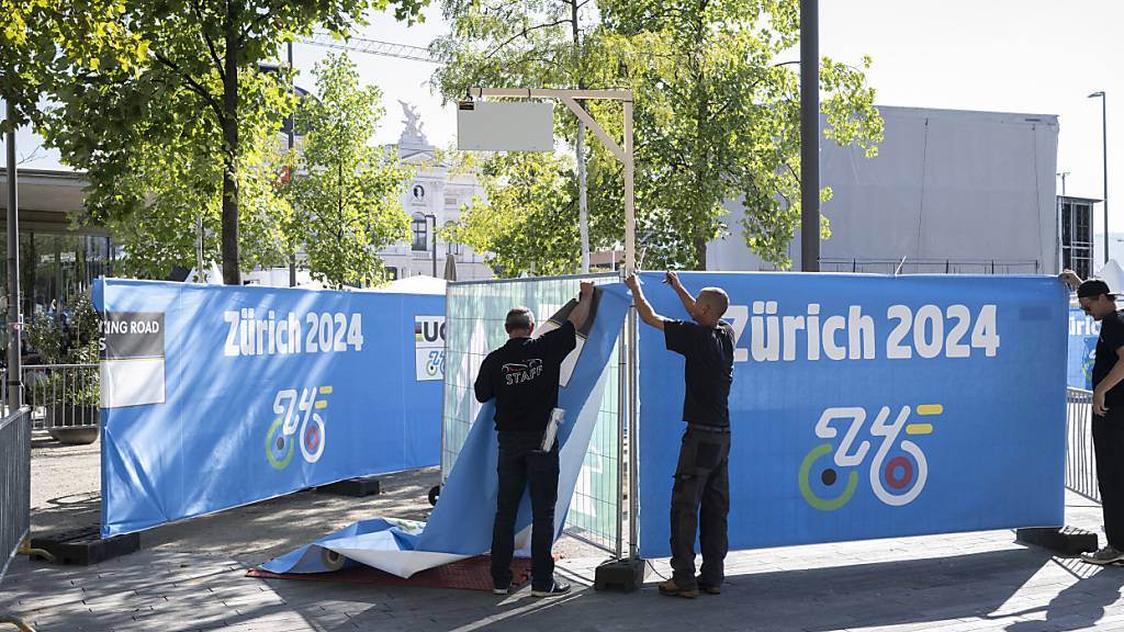 Die Rad WM in Zürich führte bei mehreren Gemeinden zu Kosten., welche die Organisatoren jedoch nicht begleichen wollen. Die Gemeinde Zollikon gibt nun auf. (Archivbild)