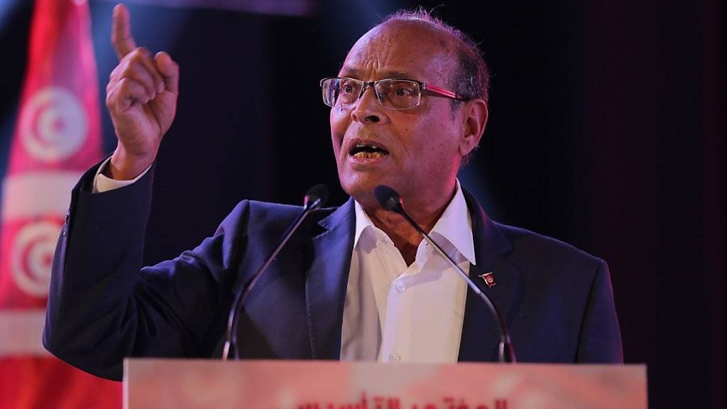 «Völlig machtlos»: Tunesiens Ex-Präsident Moncef Marzouki kritisiert die Regierung. (Archiv)