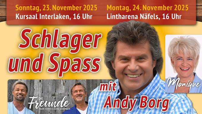 Schlager und Spass mit Andy Borg