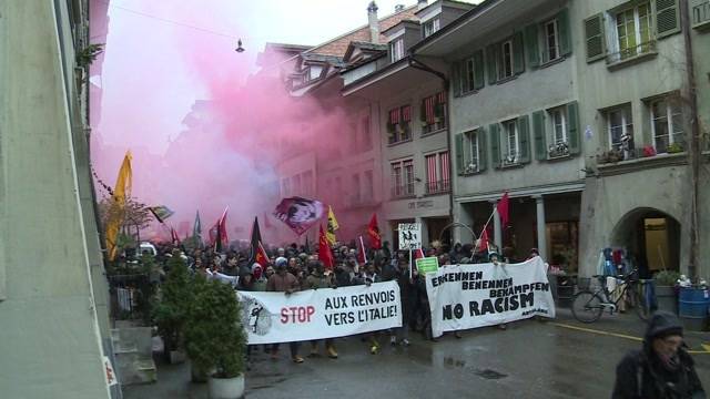 Hunderte protestieren in Bern gegen Rassismus