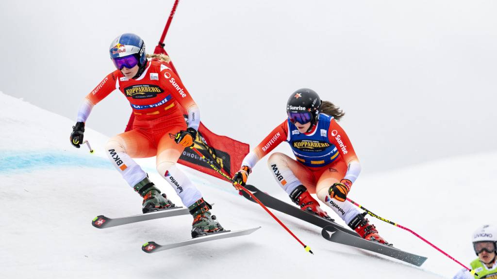 Fanny Smith als die Beste des Schweizer Teams Fünfte