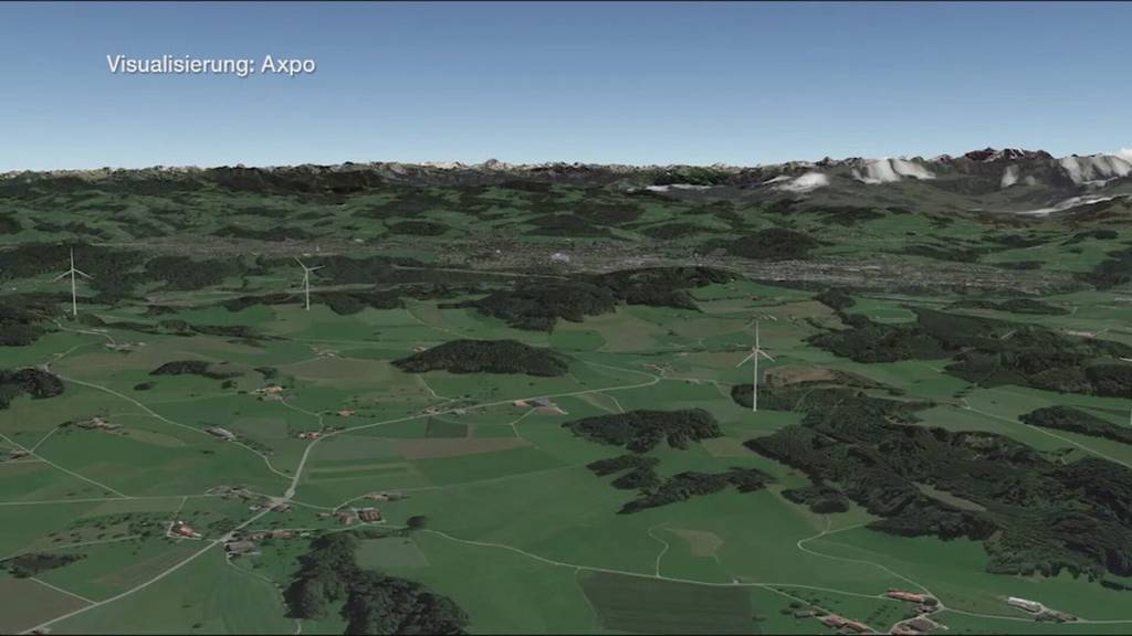 Um Windpark zu prüfen: Messmast wird auf dem St.Galler Tannenberg aufgebaut