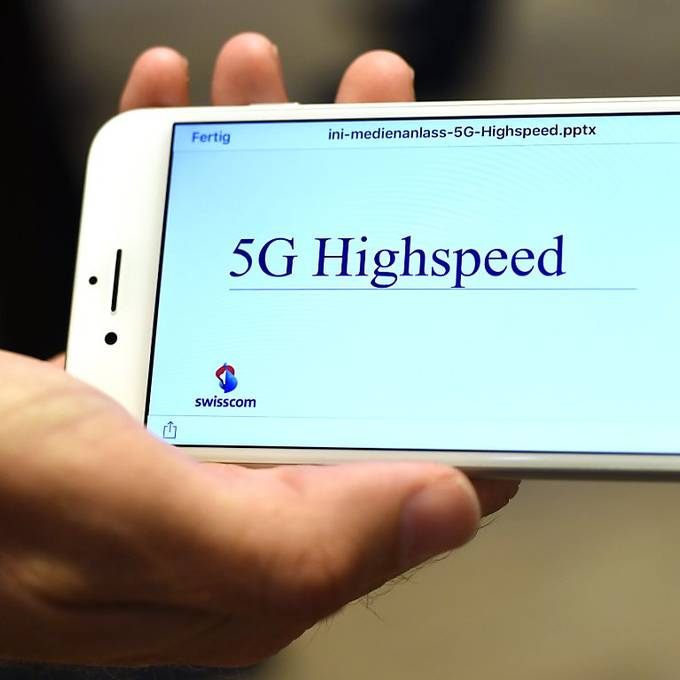 Swisscom will ultraschnelles Mobilfunknetz schon ab 2018 aufbauen