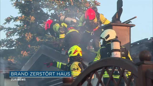 100'000 Franken Schaden nach Brand in Doppeleinfamilienhaus