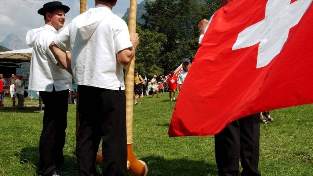 Tradition soll nicht festgeschrieben werden: Die Schweizer Nationalhymne bekommt kein eigenes Gesetz. (Symbolbild)