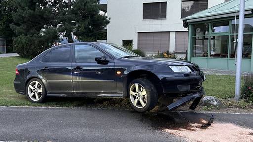 44-Jähriger flüchtet mit geklautem Auto vor der Polizei und verunfallt