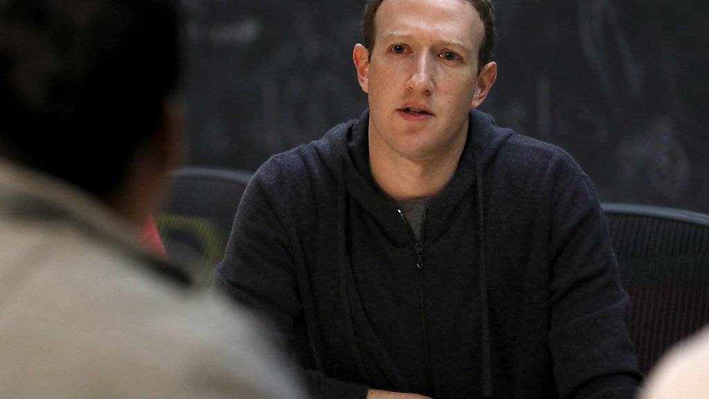 «Das gesamte Unternehmen ist entsetzt»: Facebook-Chef Mark Zuckerberg. (Archivbild)