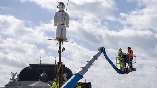 Der Böögg ist bereit für sein Ende