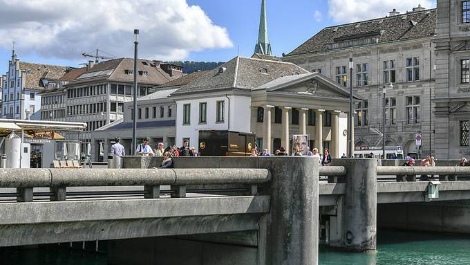 58 Millionen Franken für Neubau der Zürcher Rathausbrücke