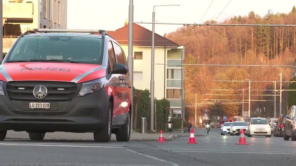 Grosser Polizeieinsatz beim Zimmeregg-Wald in Littau