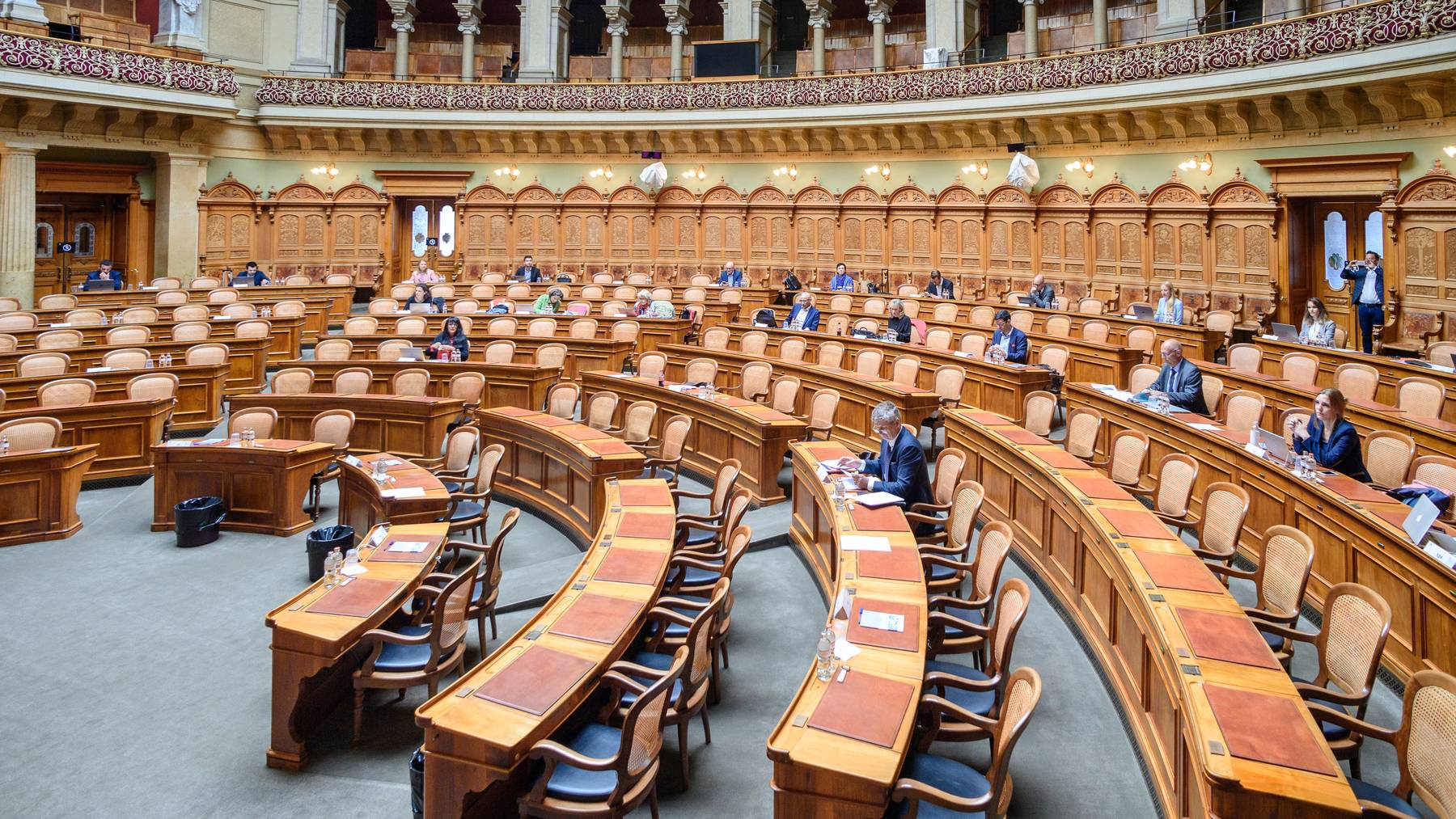 Die ausserordentliche Session ab dem 4. Mai findet nicht im Bundeshaus, sondern auf dem Messegelände der Bernexpo statt.