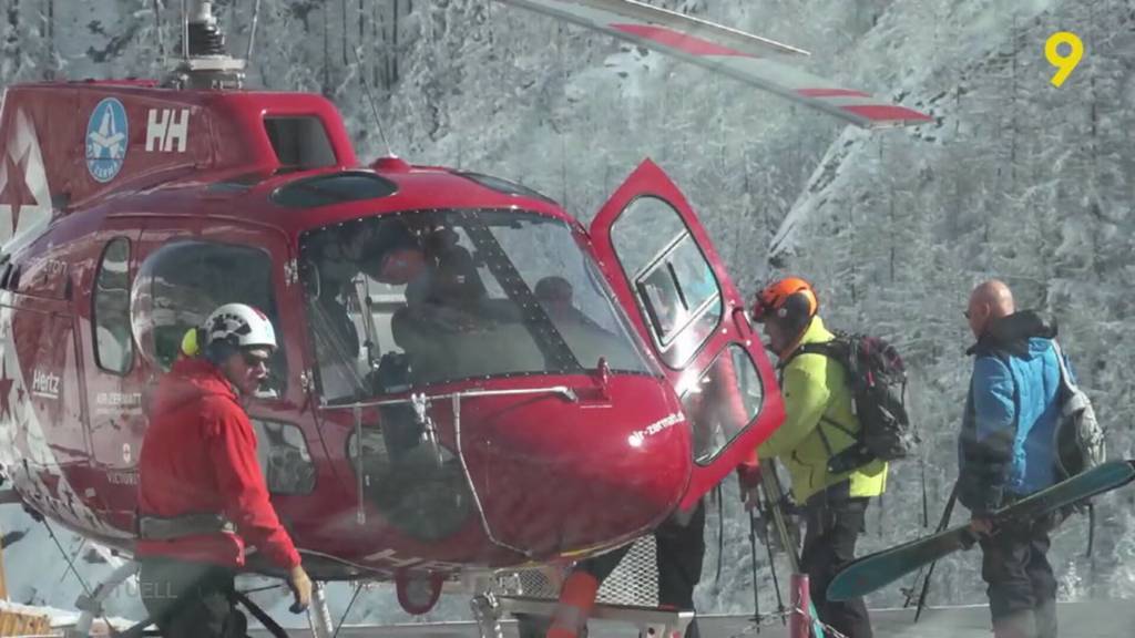 Skitouren-Drama im Wallis: Fünf Todesopfer geborgen