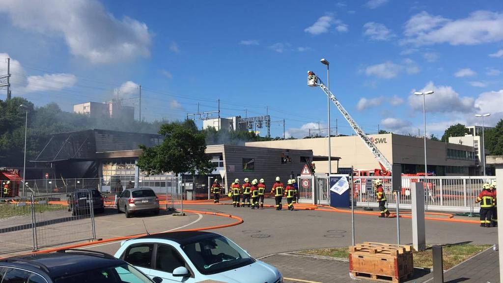 Brand in Lenzburg