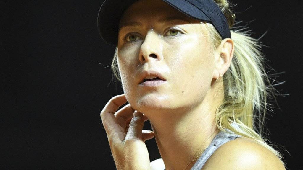 Am French Open nicht erwünscht: Maria Scharapowa erhielt in Paris keine Wildcard