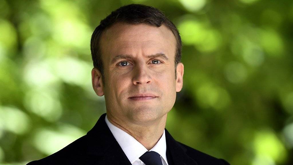 Will bei der Parlamentswahl im Juni eine Mehrheit mit seiner neuen Partei erreichen: Der künftige französische Präsident Macron.