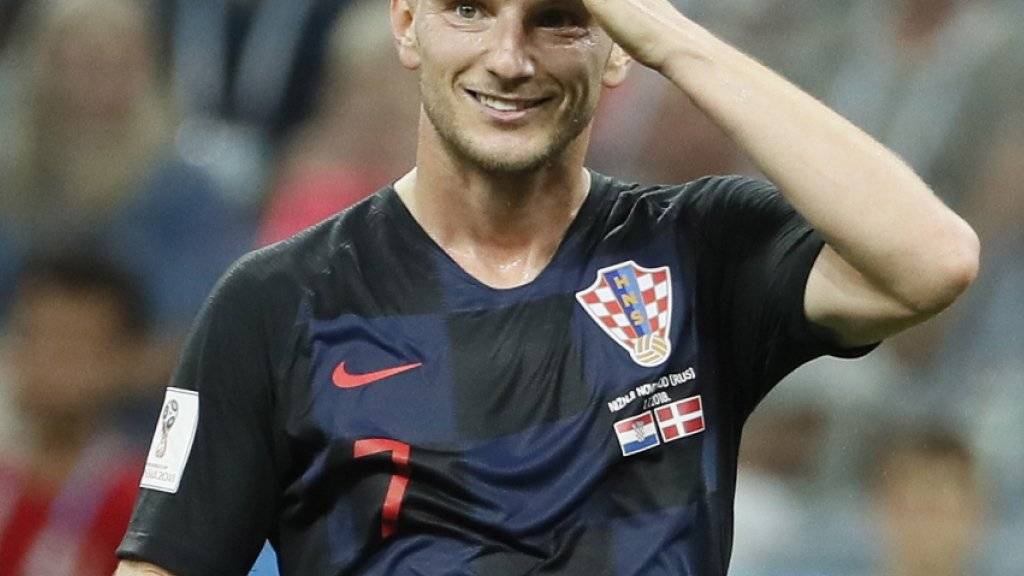 Ivan Rakitic, Kroatiens Held im Penaltyschiessen gegen Dänemark. Aufgewachsen ist Doppelbürger Rakitic, der in der U21 noch für die Schweiz spielte, im Aargauischen