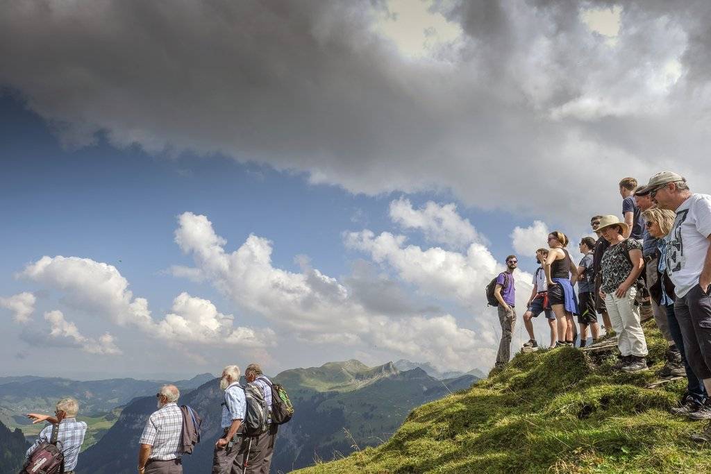 Auch die Aussicht auf dem Hoch-Ybrig ist wunderschön. (Bild: keystone)