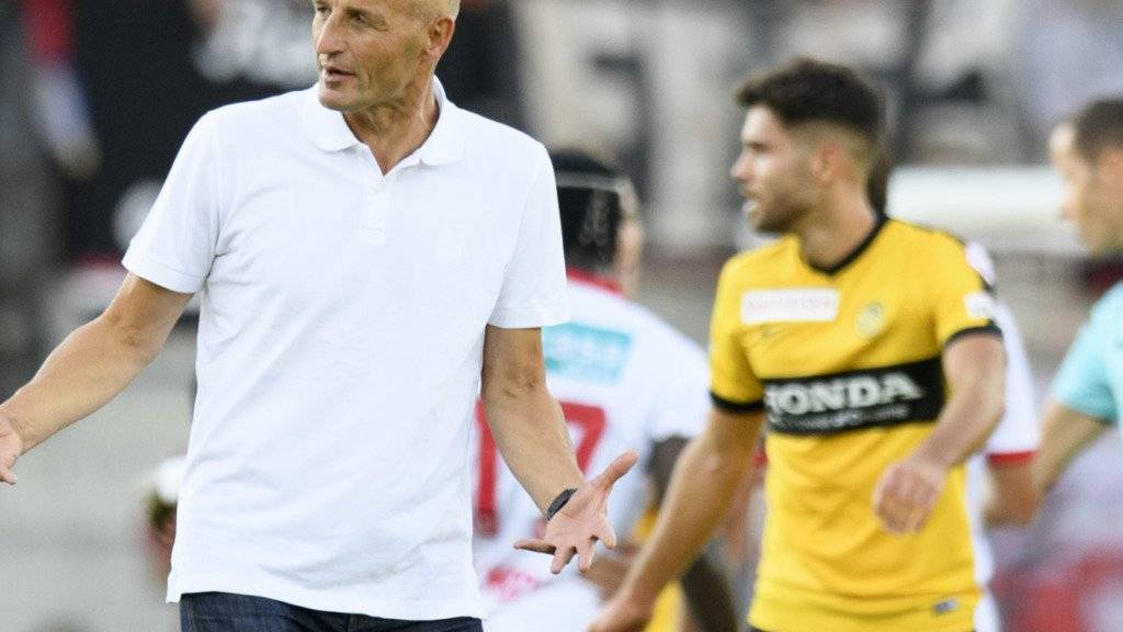 Will mit Sion seine Erfolgsserie auswärts gegen die Young Boys fortsetzen: Trainer Peter Zeidler