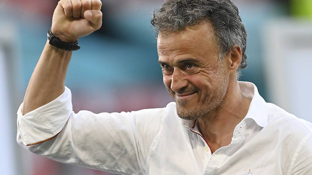 Luis Enrique brachte seine Mannschaft schrittweise vorwärts