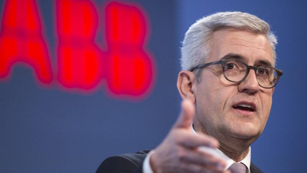 ABB spürt laut Konzernchef Ulrich Spiesshofer noch immer den Gegenwind der Märkte. (Archiv)
